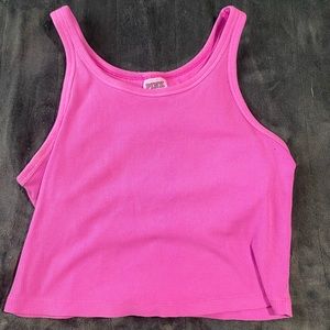 Hot pink tank top